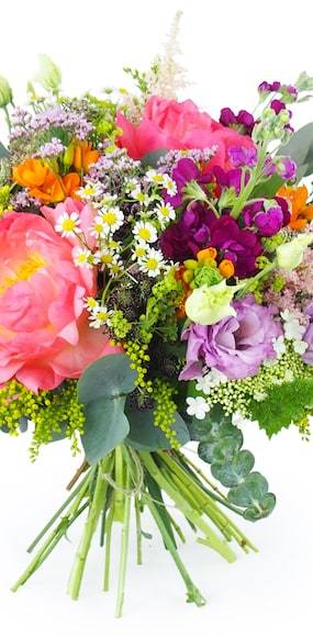 Zoom milieu : Bouquet champêtre & coloré "Murcie"| L'Agitateur Floral