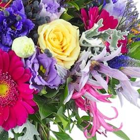 Zoom 2 : Bouquet champêtre coloré "Tarragone"| L'Agitateur Floral