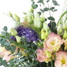 Zoom 1 : Bouquet long champêtre & pastel "Strasbourg"| L'Agitateur Floral