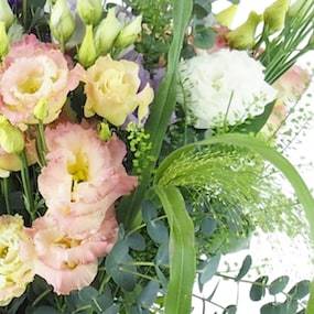 Zoom 2 : Bouquet long champêtre & pastel "Strasbourg"| L'Agitateur Floral