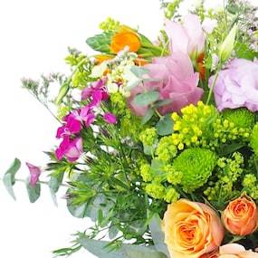 Zoom 1 : Bouquet champêtre & coloré "Messine"| L'Agitateur Floral