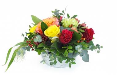 Image Composition roses colorées "El Paso"| L'Agitateur Floral