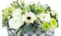 Zoom image Composition de fleur blanche "Dallas"| L'Agitateur Floral