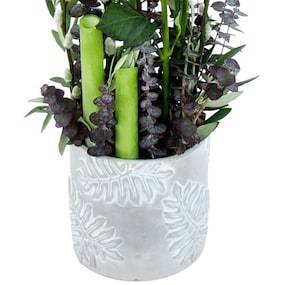 Zoom 4 image Composition blanche & verte "Philadelphie"| L'Agitateur Floral