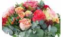 Zoom image Composition florale ronde de rose "Caracas"| L'Agitateur Floral