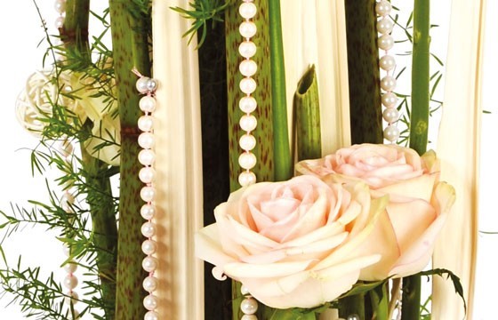 image du bas de la composition florale