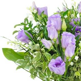 L'Agitateur Floral | Zoom gauche sur le bouquet 1er Mai "Brin de Sidonie"