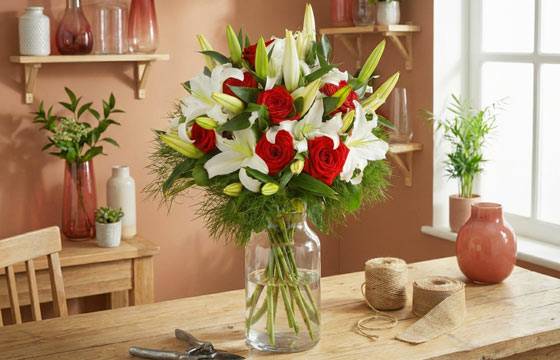 Mise en situation du bouquet Délicatesse | L'Agitateur Floral