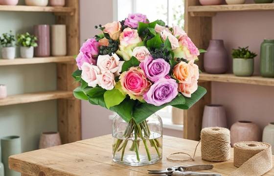 Mise en situation du bouquet Nice | L'Agitateur Floral