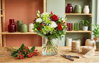 Bouquet Palerme sur le comptoir du fleuriste | L'Agitateur Floral