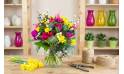 mise en situation du splendide Bouquet de saison "Chatou" à faire livrer partout en France en 4h | L'Agitateur Floral