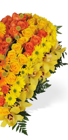 mosaïque : demi coeur murmure