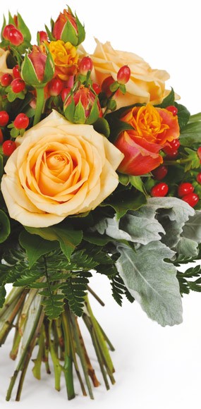 mosaïque : zoom sur le centre du bouquet louisiane