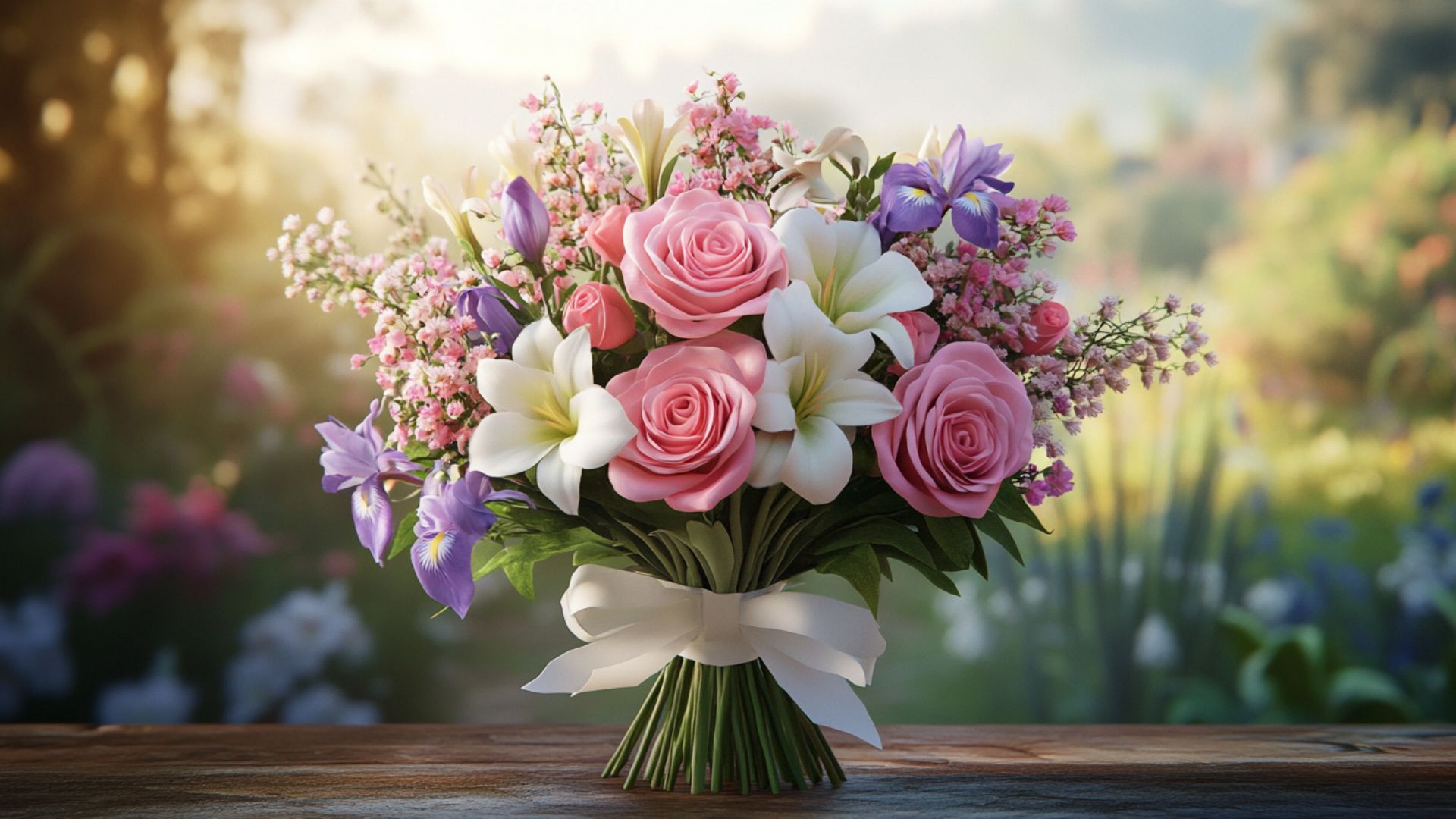 bouquet de fleurs symbolisant l'amour maternel 