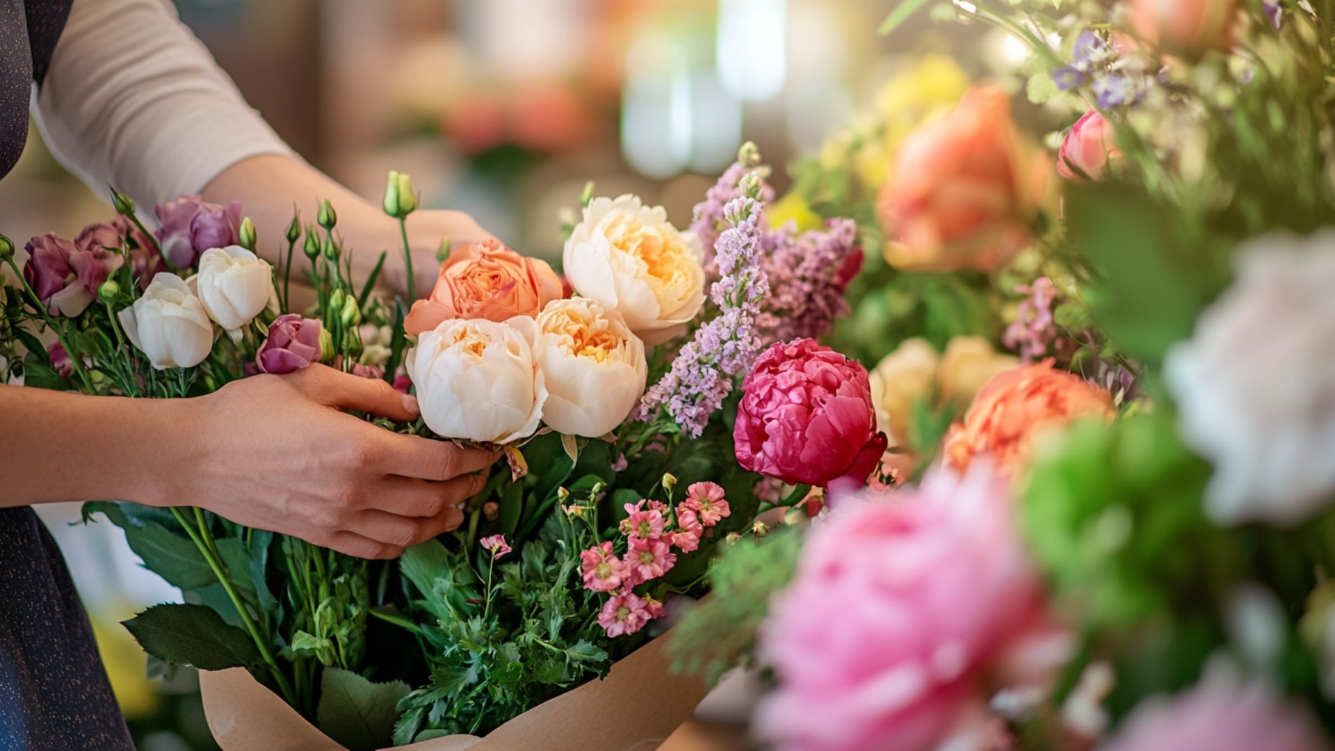 astuces pour choisir des fleurs fraîches chez le fleuriste