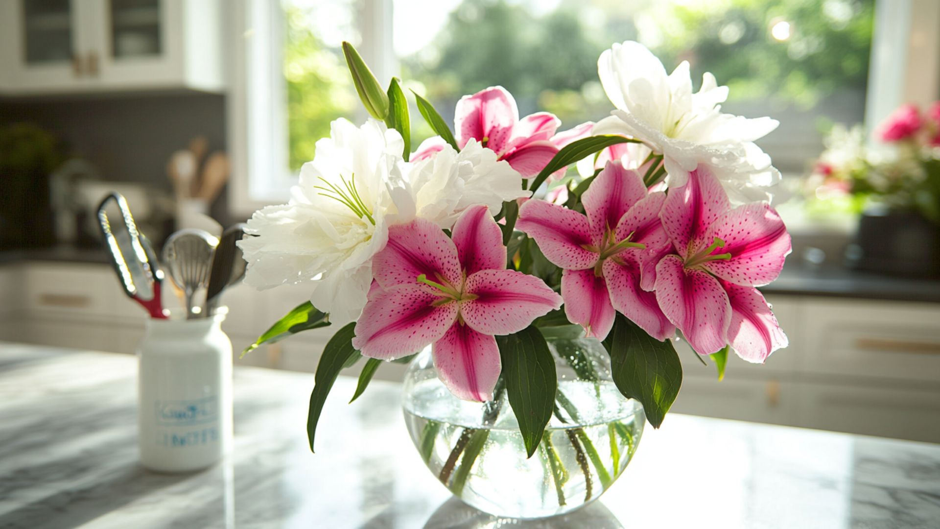 Pivoines et lys dans un vase : conseils pour prolonger leur fraîcheur en juin