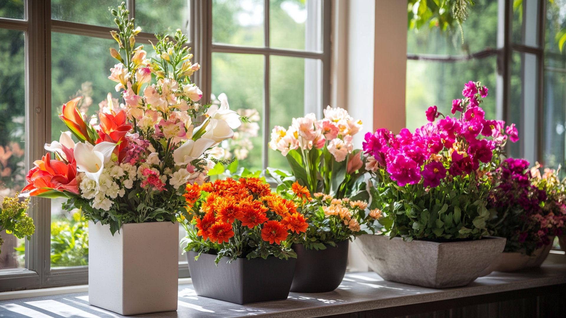 Sélection de fleurs résistantes à la canicule