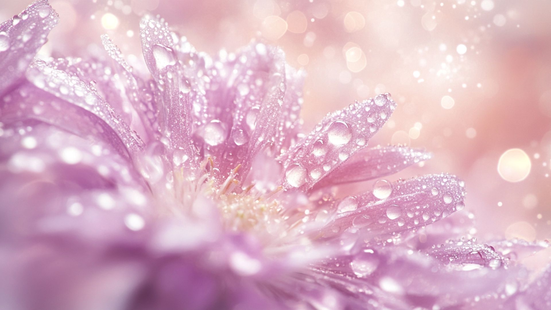 Asters étoilés violets et blancs en gros plan