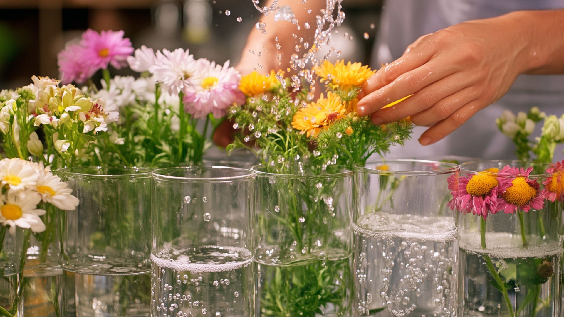 Entretien fleurs coupées septembre